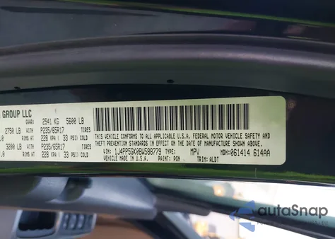 2011 Jeep Liberty Limited z USA, uszkodzony, nr VIN 1J4PP5GK0BW588779